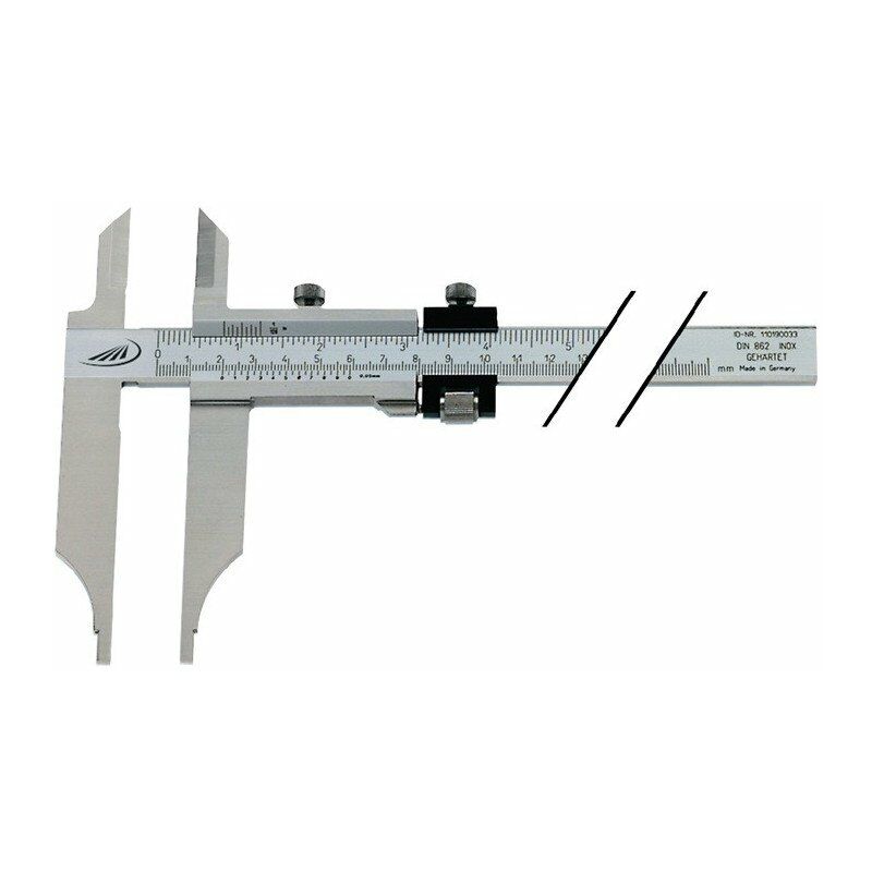 

Pie de rey de taller DIN862 500mm con puntas y caño FE-L.150mm H.PREISSER