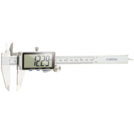 Pie de rey digital RATIO pantalla grande -