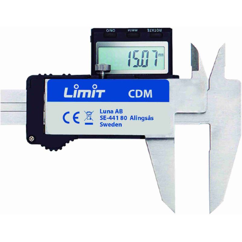 

Pie de Rey Digital Reversible CDM 263990103 | Medida 150 mm - Boca 40 mm