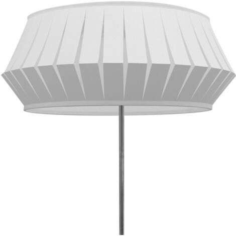 Pie de salón Espiral blanco 166x55