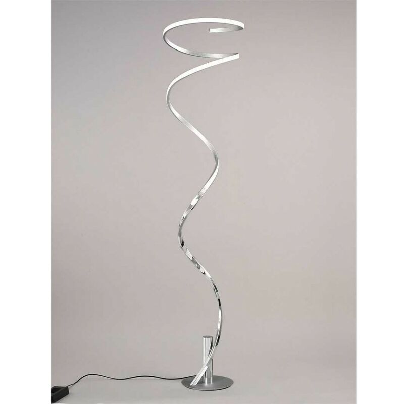 

Lámpara de pie dimable HELIX LED cromo Novedad - Mantra