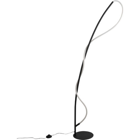 PIE DE SALÓN IP20 TRESS LED 26 BLANCO NEUTRO - 4000K ON-OFF NEGRO 3099