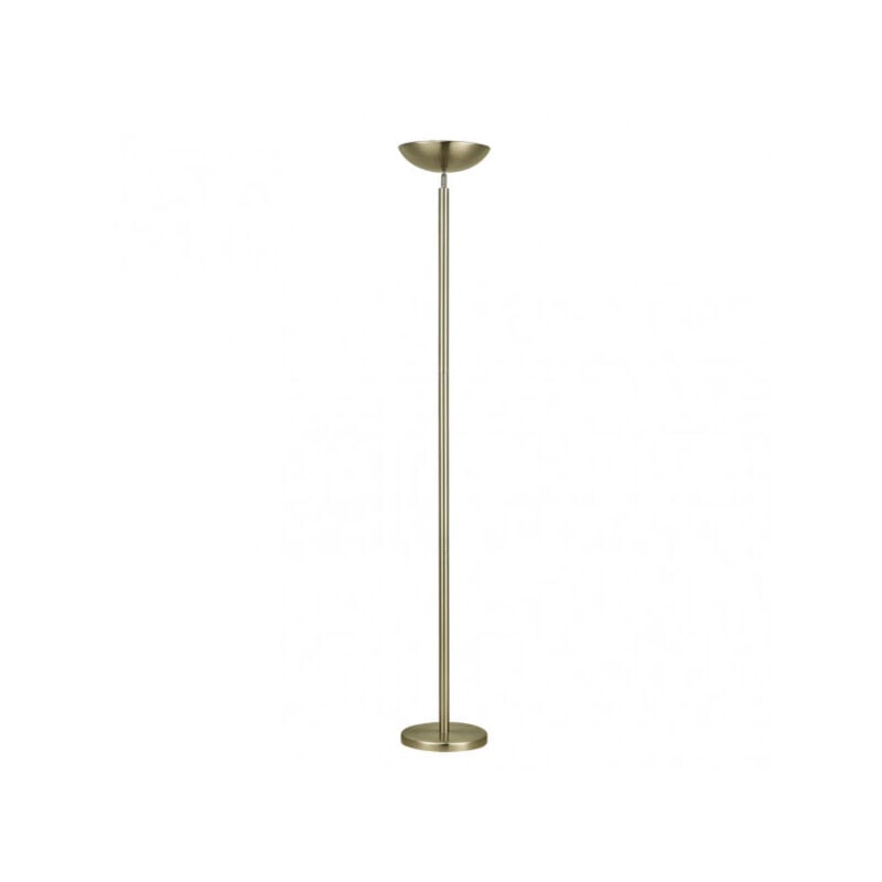 Luyten lounge stand de 2xe27 cuir 180x27x27 cm