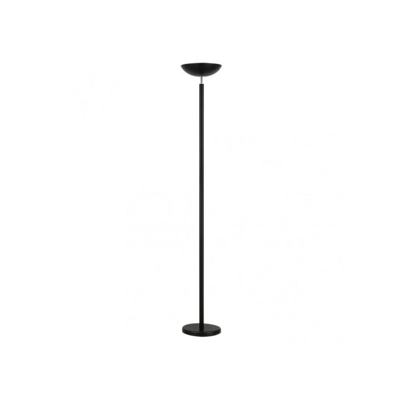 Floor stand de living room luyten 2xe27 mat black 180x27x27 cm