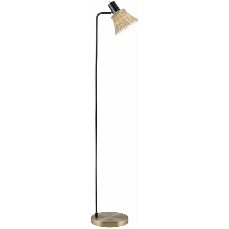

Lámpara de pie modelo Bianca acabado mimbre 143cm (alto) 23cm (ancho) 23cm(largo)