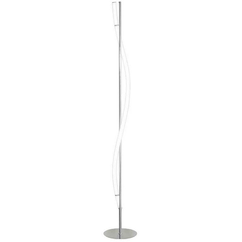 

Pie de salon modelo SERPIS cromo con led integrado 34w - AJP