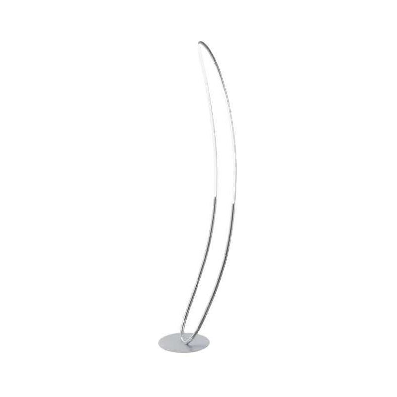 

Lámpara led de pie para salón cromo modelo Mya 162 cm(alto) 29 cm(ancho)18 cm(fondo).