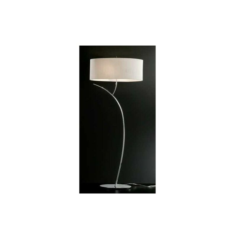 

Pie De Salon 2 Luces SERIE EVE ACABADO Chrome