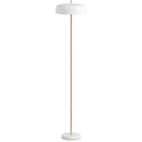 Pie de salón TAICHI E27-Ø45 2x40W Oro Blanco