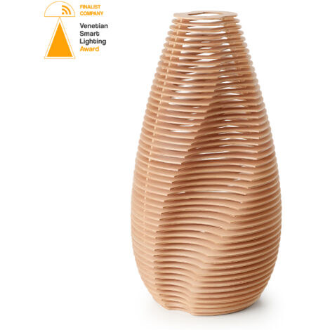 Pie de salón TWIST GX53 LED T2 18W 2000lm CRI80 3000K Madera haya
