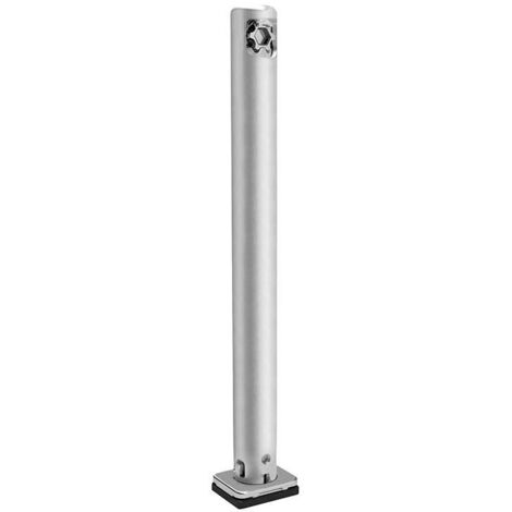 pie nivelador rekord tech h120 b/rect.  regulable 25mm max. base rectangular.