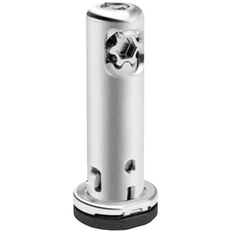 pie nivelador rekord tech h32 b/red.  regulable 10mm max. base redonda.