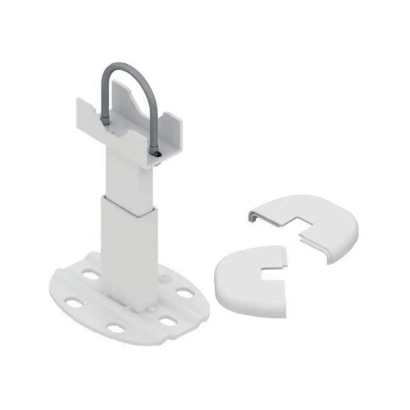 

MB - Pie para radiador de aluminio, blanco, 1 pieza.