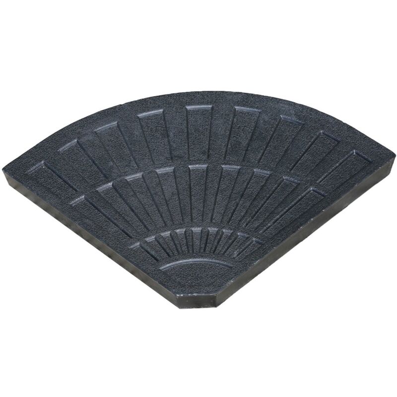 

Pie parasol gris resina de 15 kg