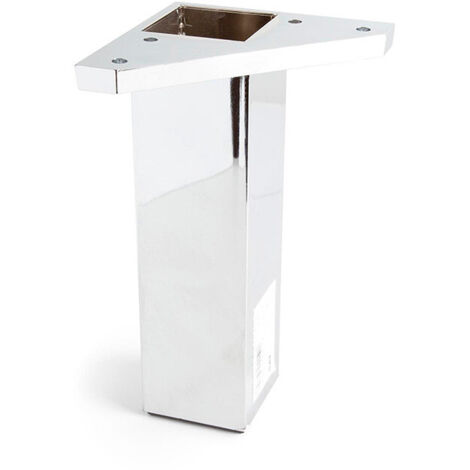 REI Piede angolare quadrata ABS bianco 4, Moderno 4, 4,2x4,2x6cm 100 100kg