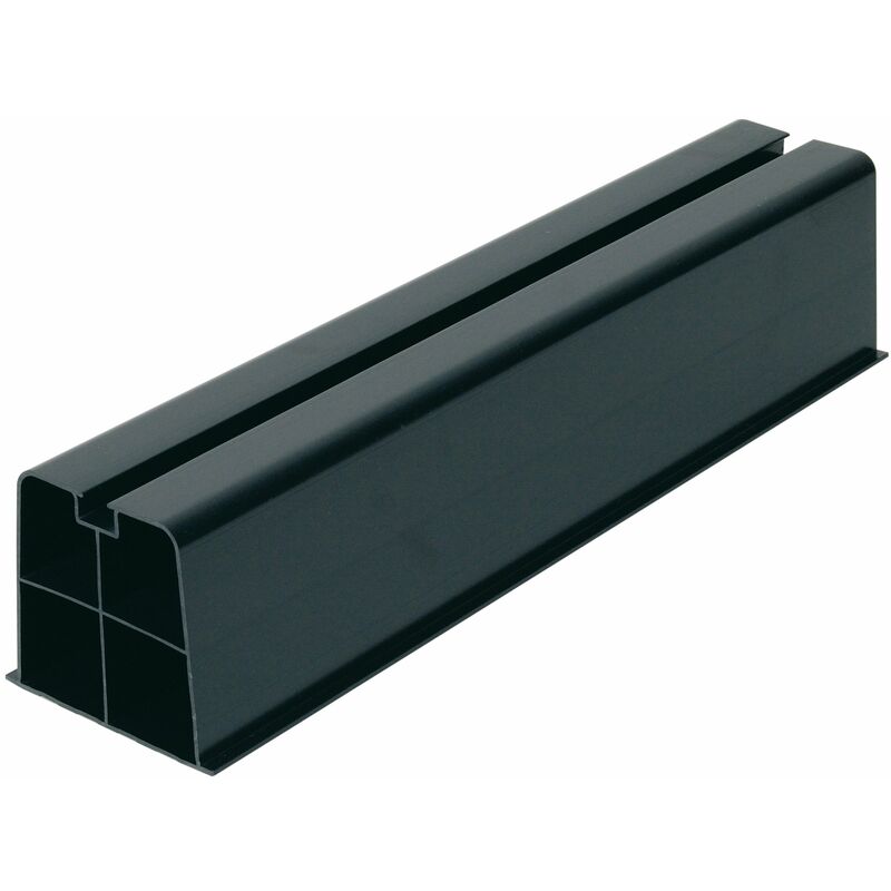 

Pie soporte para suelo de color negro con 350 mm
