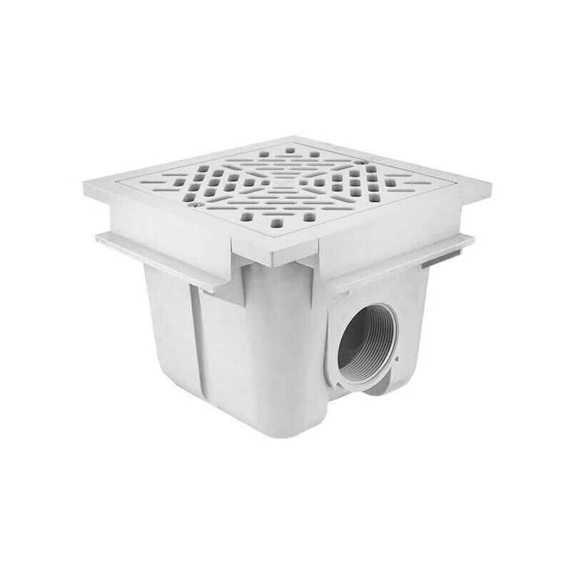 Bonde de fond carrée 210 x 210 mm abs