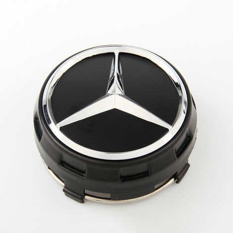 Piece Alloy Rims Wheel Center Set,Mercedes - Benz Hub Cover,Black