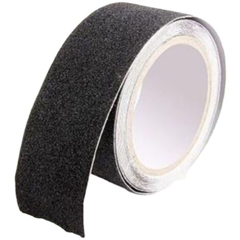 Piece Anti-Slip Stair Tape, 5 cm x 5 m, Black, Friction Safety, Step Stool, for Indoor and Outdoor Use, High Traction, YMYNY