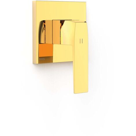 Pièce apparente pour boîtier encastré 1 voie Rapid-box Or 24K - TRES 20227810OR