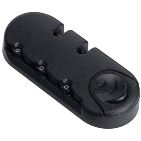 piece black 3-digit combination padlock for travel luggage suitcase fixed code lock anti-theft bag accessories