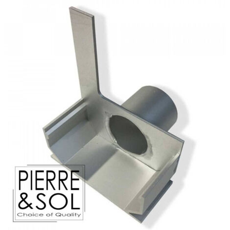 Pièce de fermeture Side Drain L&S - LINE ECO - 130 mm About Droit fermé