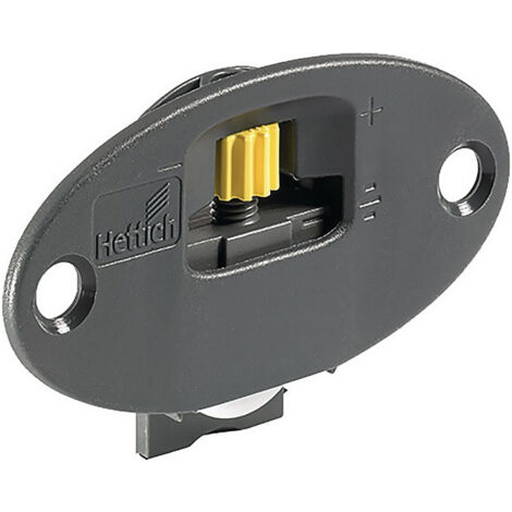 Pièce de guidage 9115217 plastique gris HETTICH