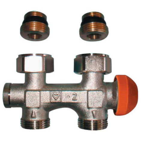 Pièce de raccordement Herz-3000 pour connexion bitube Fig.3692(91) D-FormRp 1/2'x G 3/4' 1369291