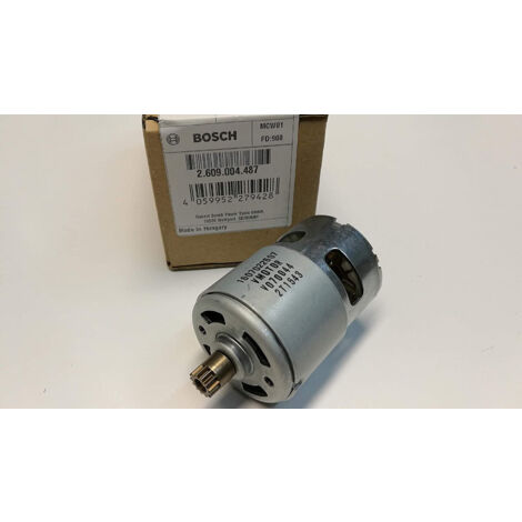 Pièce de rechange d’origine BOSCH 2609004487 Moteur à courant continu pour PSR 18-Li