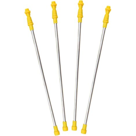 Pièce de Rechange pour Pulvérisateur Tige Longue en Acier Inoxydable, Design Ergonomique et Facile à Utiliser, Accessoire Jardin Agriculture, Lot 4 Pièces -