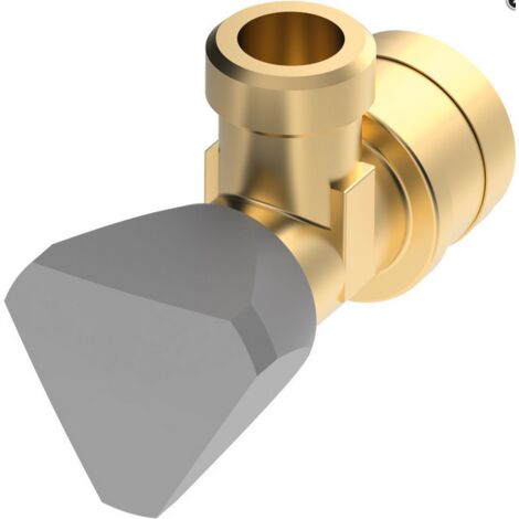 Pièce de rechange TECE, robinet d'angle 1/2 - 3/8 pour chasse d'eau TECE