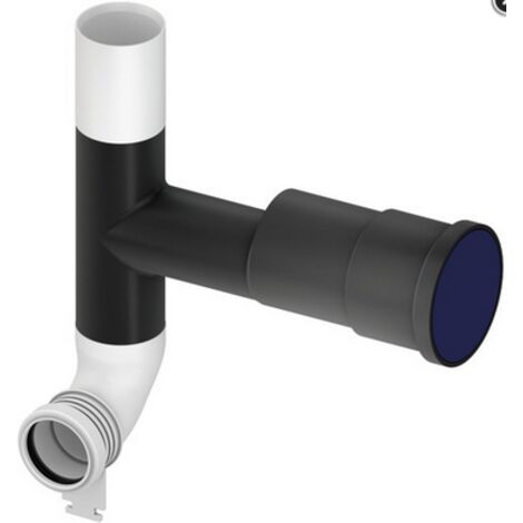 Pièce de rechange TECEE - Tube de rinçage avec évacuation des odeurs, branchement DN 70 à droite