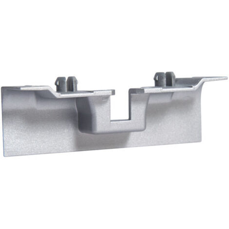 Pièce de recouvrement de support d'appareillage pour plinthe SL20055 alu (SL20055AFD1)