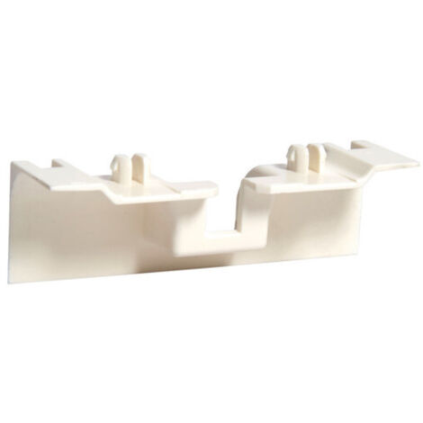 Pièce de recouvrement de support d'appareillage pour plintheSL20055 Pure HAGER SL20055AF9016