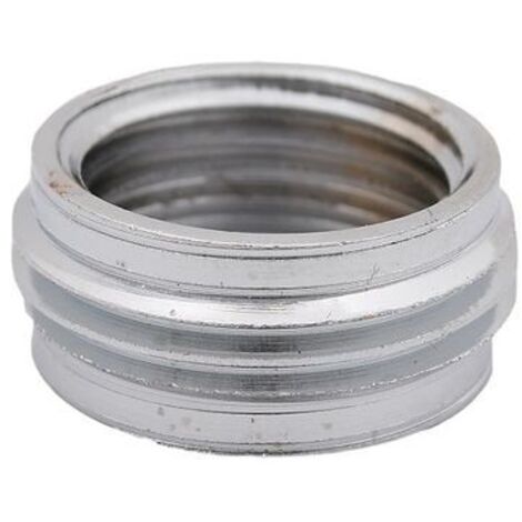 Pièce de transition JS M22/1 IG x 3/4" AG x 1/2" IG, chromée