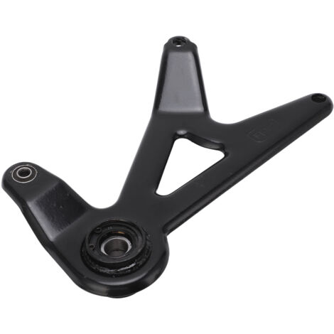 Pièce de triangulation pour moteur GY6, plaque de connexion en aluminium allié, finition noir anti-corrosion