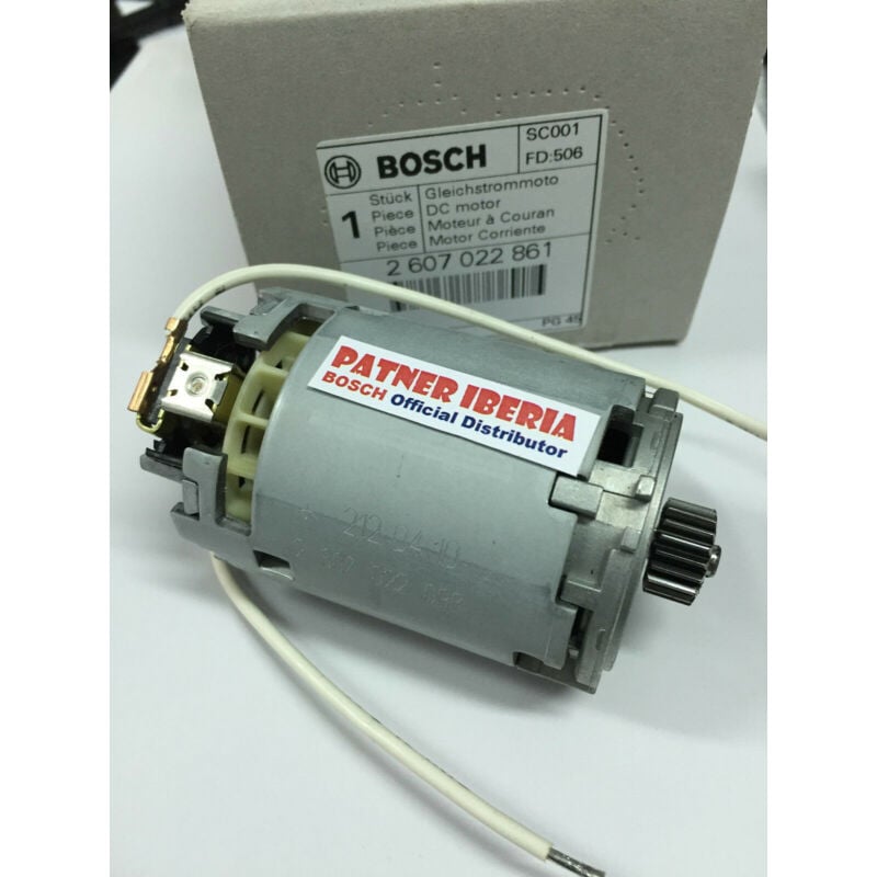 Pièce de rechange d’origine BOSCH 2607022861 Moteur à courant continu (18V) pour GSB18VE-2