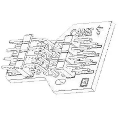 Pièce Détachée Interphone ADAPTATEUR KEY MTMA CONNECT CAME 88040-0055