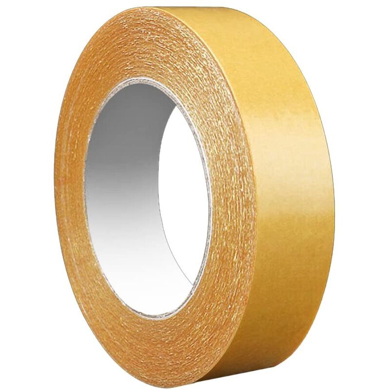 Piece Double Sided Carpet Tape, 10mm x 20m Self Adhesive Tape, Multifunctional Adhesive Tape for Carpet, Floors
