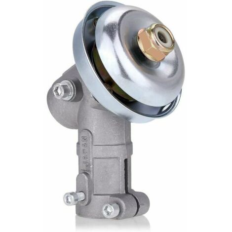 pièce en alliage d'aluminium débroussailleuse débroussailleuse remplacement tête d'engrenage débroussailleuse débroussailleuse tondeuse à gazon réduct 26mm diamètre (7 dents)