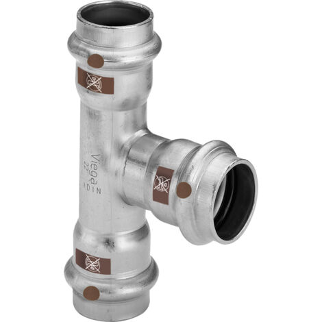 Pièce en T avec SC Temponox 1718 en acier inoxydable 42x18x42mm