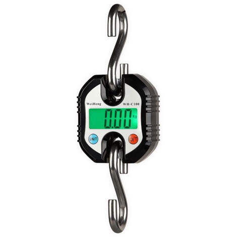 pièce (noire) Balance de grue numérique professionnelle portable 150 kg, mini