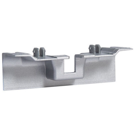 Pièce recouvrement support d'appareillage pour plinthe SL15100 alu (SL15100AFD1)
