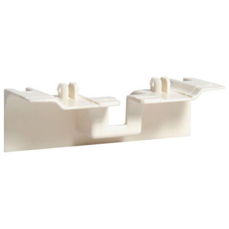 Pièce recouvrement support d'appareillage pour plinthe SL15100 Pure - HAGER SL15100AF9016