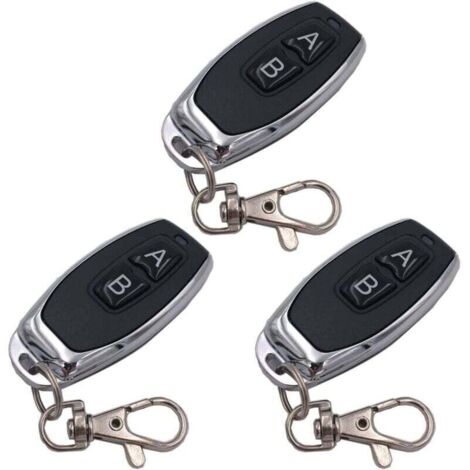 Pièce Remplacement pour télécommande Somfy 1841026, télécommande portail 433,92 MHz 2 canaux, pour contrôler 2 moteurs RTS de portails et portes de garage, compatible avec Keytis RTS