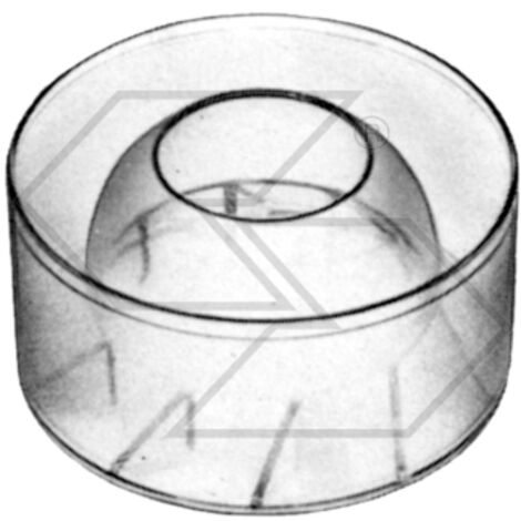 Pièce transparente pour filtre à air à bain d'huile pour moteurs divers