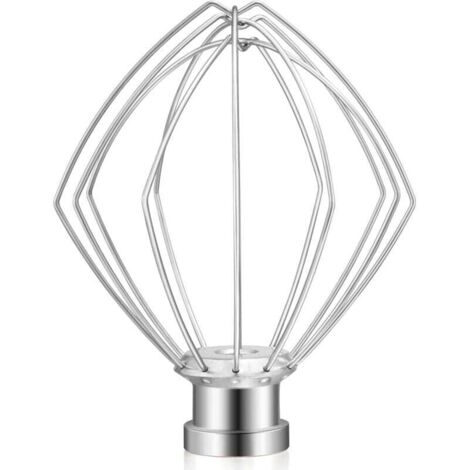 Piece Wire Whisk for Mixer with Tilting Head, Whisk for Egg Cream, Mayonnaise Whisk Made of Stainless Steel MUMU
