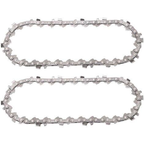 Pieces 4 Inch Mini Chainsaw Chain, 28 Drive Links, Small Alloy Steel Saw Chain Replacement for Portable Mini Chainsaw