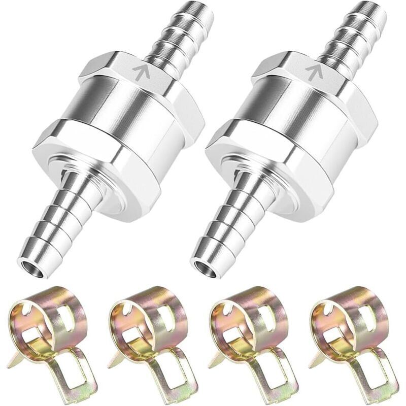 Image of Pieces 6mm Aluminum Fuel Check Valve,&hellip;