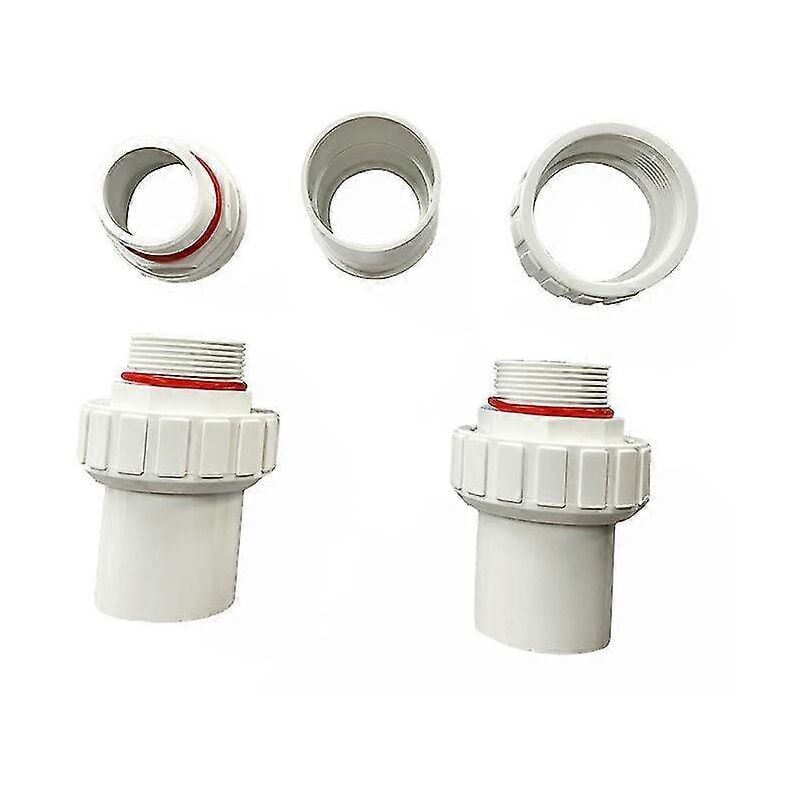 Alovez - pièces accessoires de piscine réservoir de sable pompe à eau joint direct 1,5 pouce filtre de piscine réservoir de sable tuyau d'eau droit